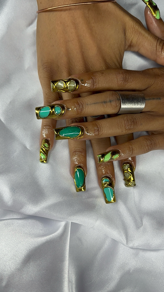 Long acrylic FULL SET