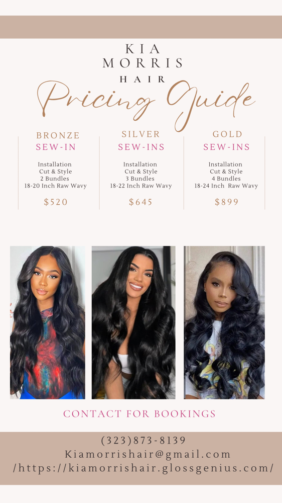 Sew-In Packages