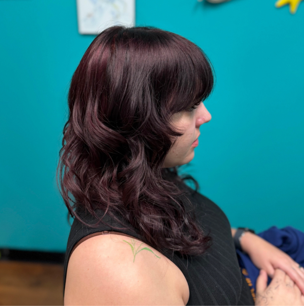 All Over Color at Out There Hair in Auburn, CA