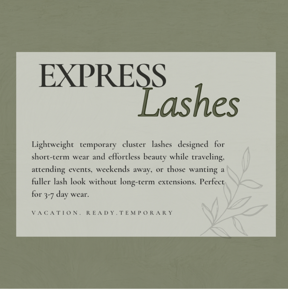 Vacation Lashes at Intention Studio in Redding, CA