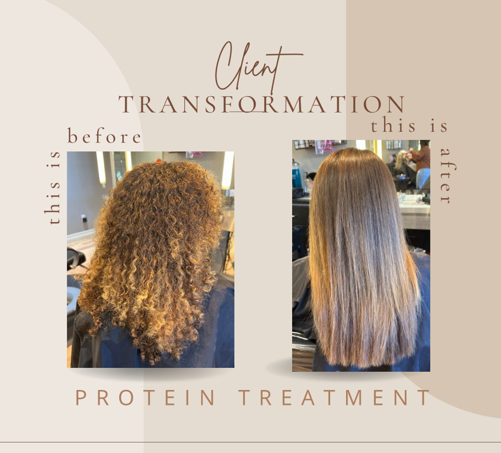 Hair Protein Treatment at Sarah Thibodeau in Owosso, MI