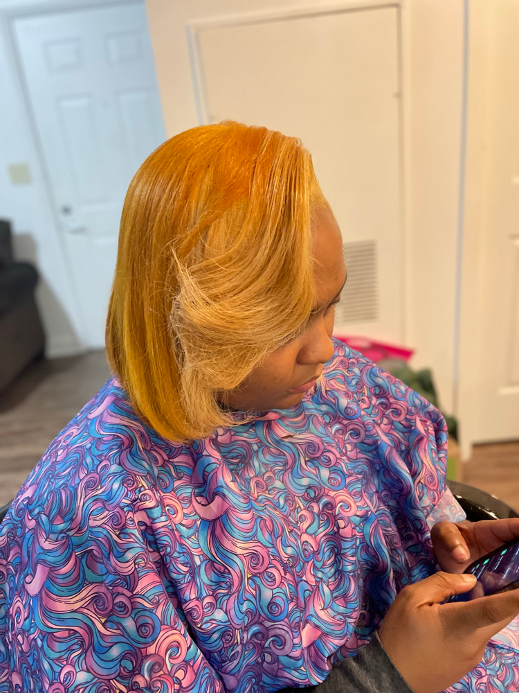 Natural Hair Coloring at Mocha Vee Slaypoppin ‘ in Maxton, NC