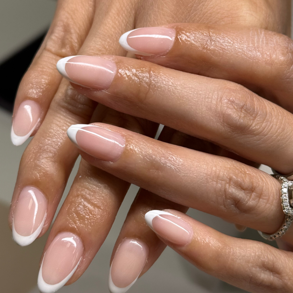 Structure gel mani at Nail Diaries Studio in Oakdale, MN