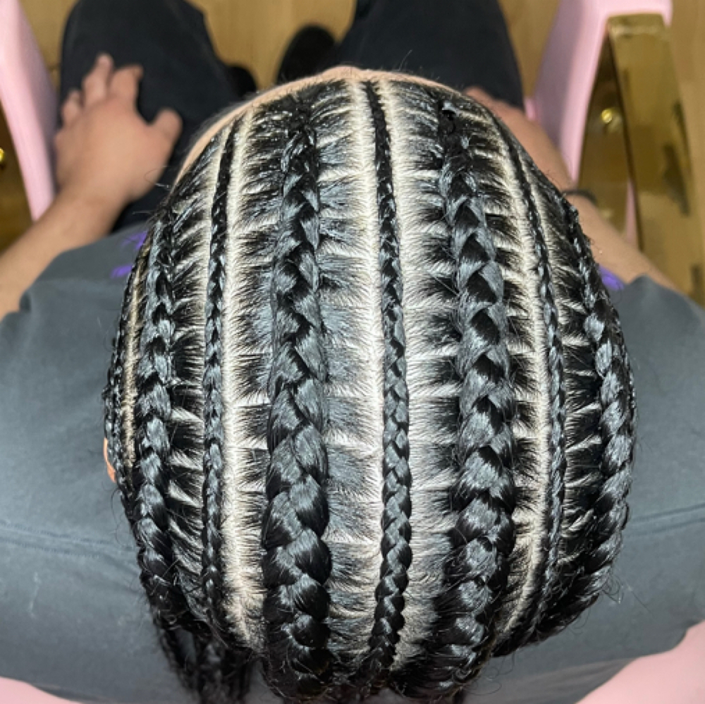 STITCH BRAIDS WITH EXTENSIONS at Hair Bliss in Santa Rosa, CA