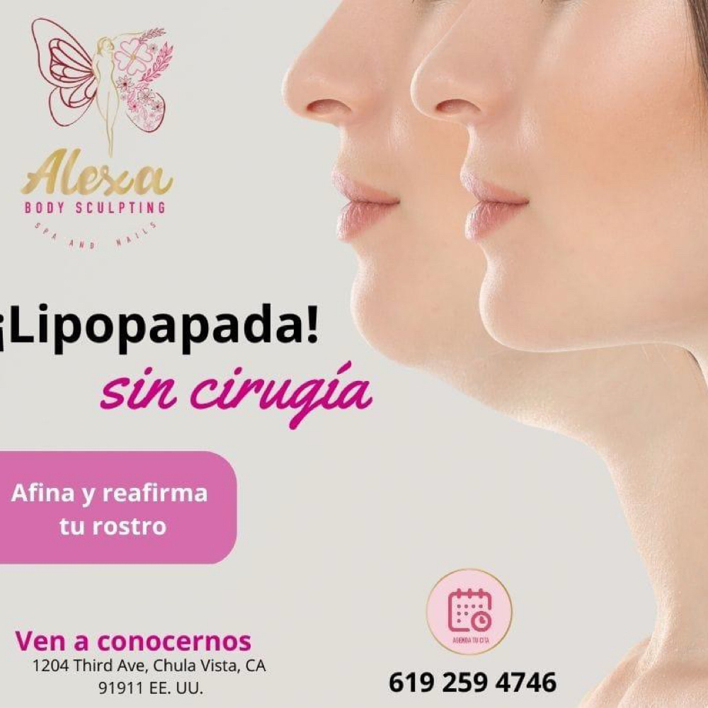 Lipopada Sin Cirugia at Alexa spa body sculpting in Chula Vista, CA