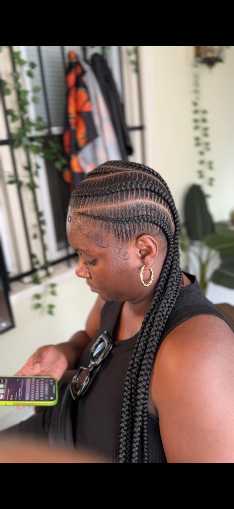 6 Stitch Braids at Dani Natasha in Lackwanna, NY