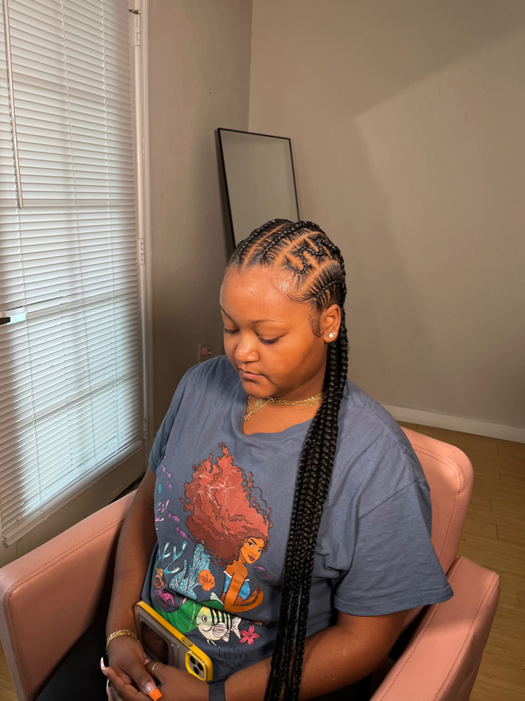 6 stitch braids