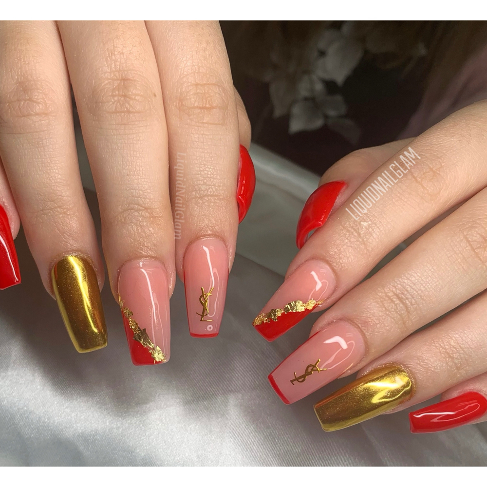 Chrome Accent Nail(per nail)