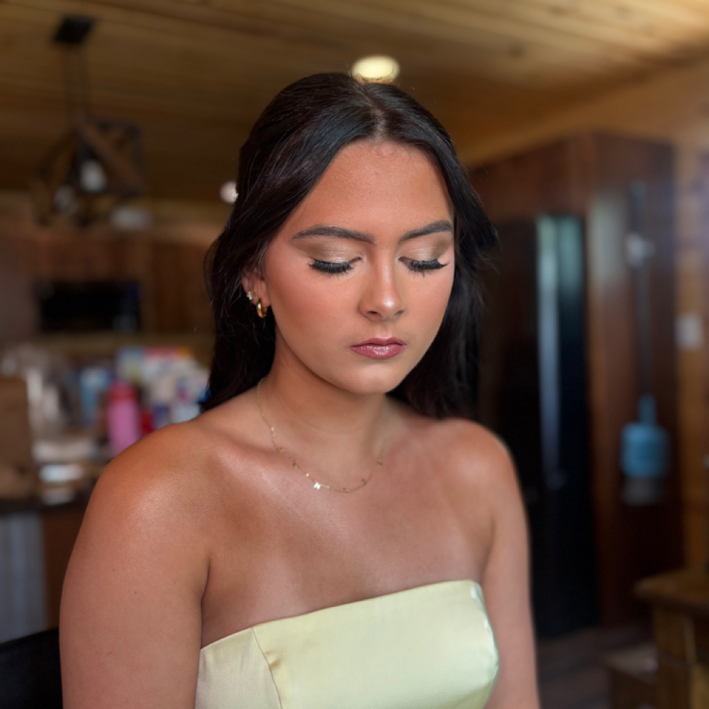 Bridesmaid Makeup at Contoured by Kennedy in Clendenin, WV