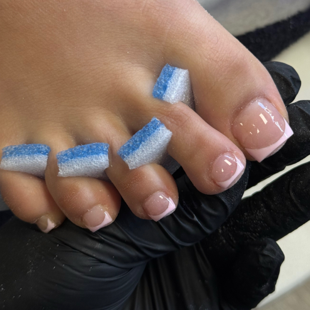 Acrylic Toes at The Ashley Arleth Studio in Midland, TX