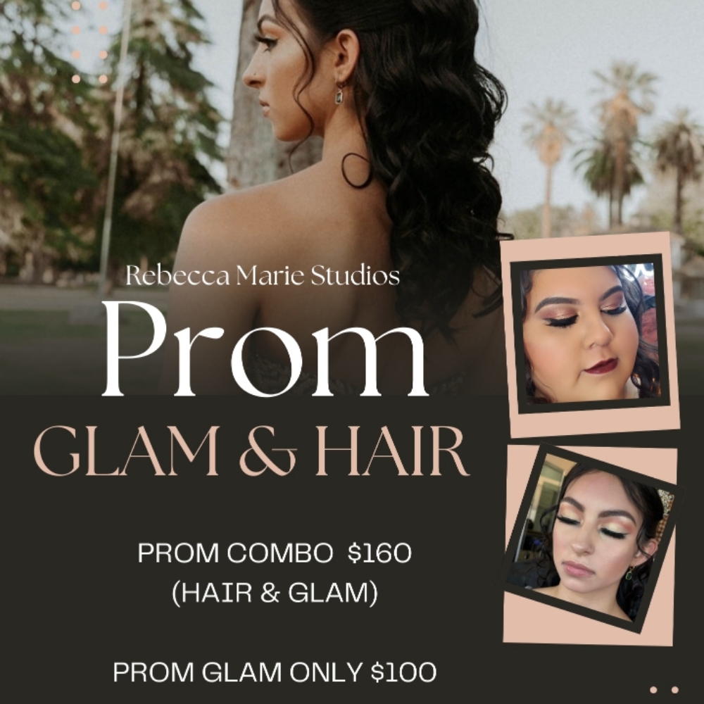 Prom MAKEUP ONLY at Rebecca Marie Studios in Fresno, CA