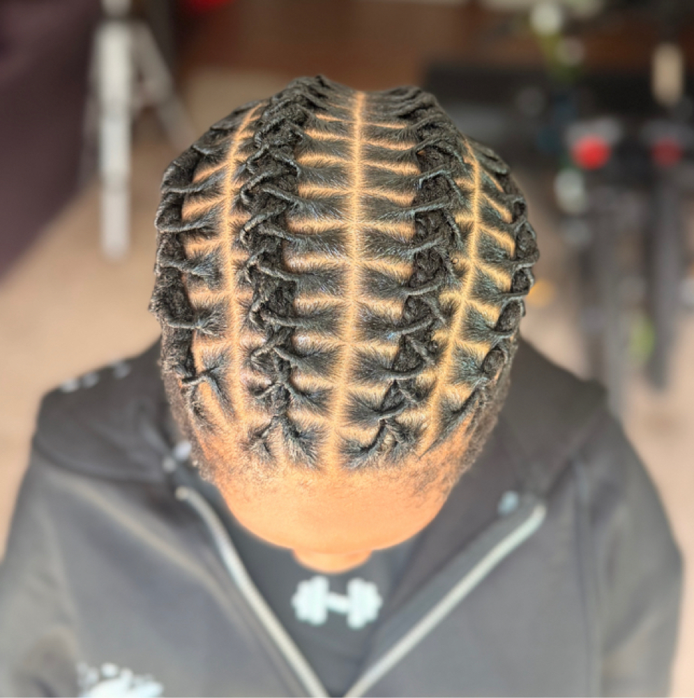 Starter Locs at TWISTEDBYTOOTSIELLC in Stone Mountain, GA