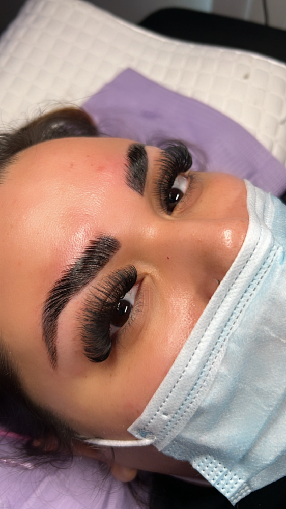 Brow Lamination+Wax+Tint