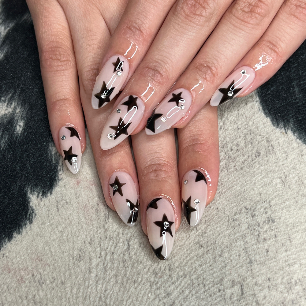 Light Gem Nail Art