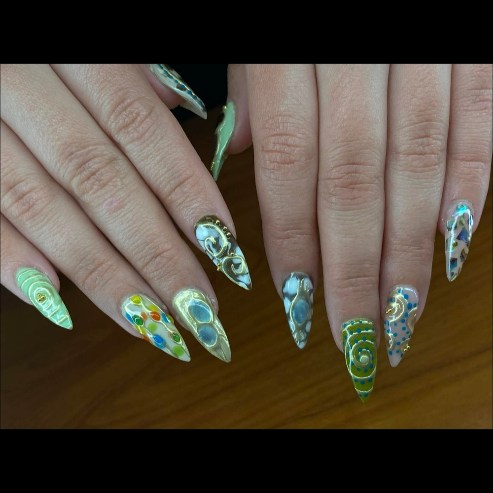 GEL X FREE STYLE at Neon Lux Salon & Spa in D'Iberville, MS