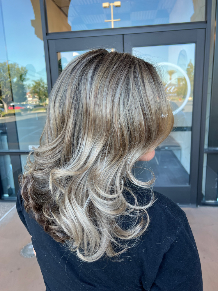 Butterfly Haircut at Yasmeen Dahdoul Studio in Anaheim, CA