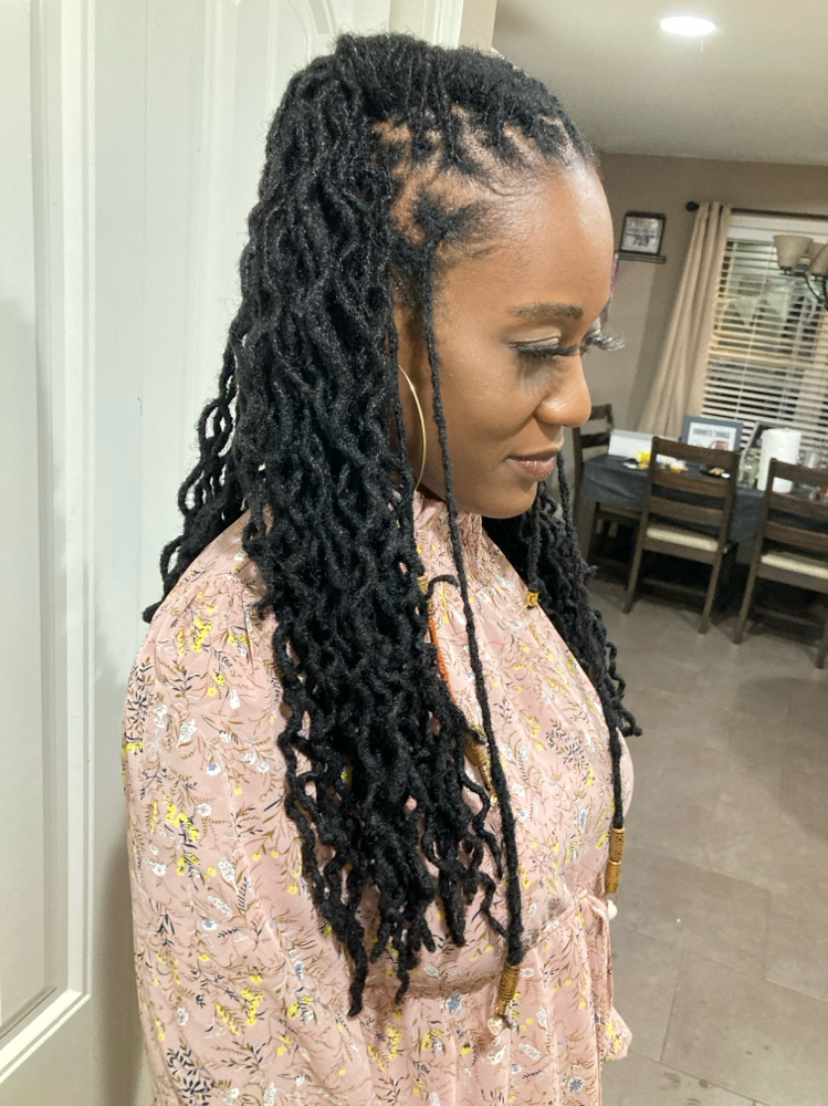 Interlocking Package Past Shoulder Length(No Micro/Sisterlocks)