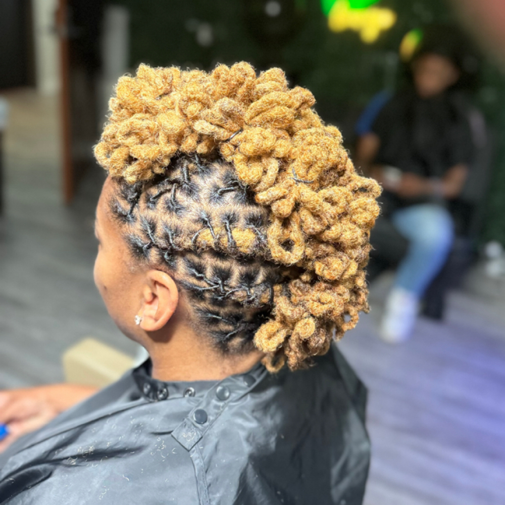 Blonding & Lightening at NICEE LOCS in Arlington, TX