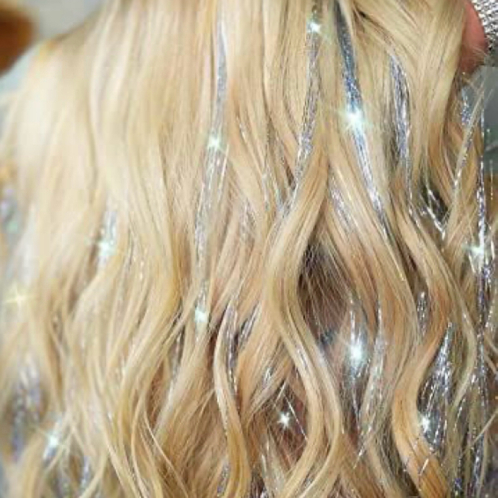 Tinsel Install at Bel Fanm & Co in Pensacola, FL