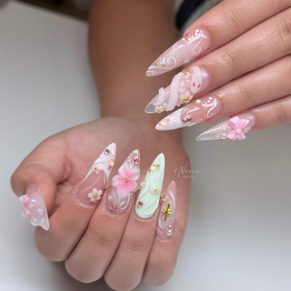 Gel-X : Long at Nail Diaries Studio in Oakdale, MN