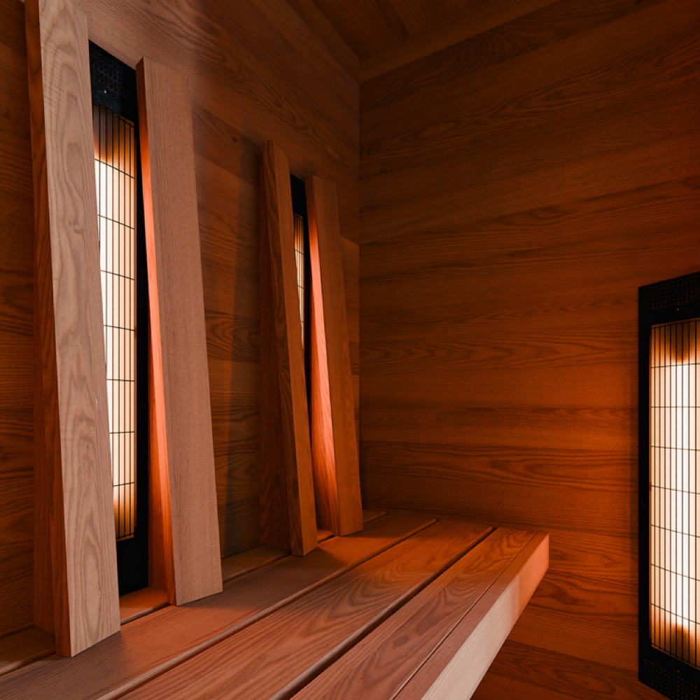 Infrared Sauna at Wave of Light Therapeutic Well Spa in Waverly, IA