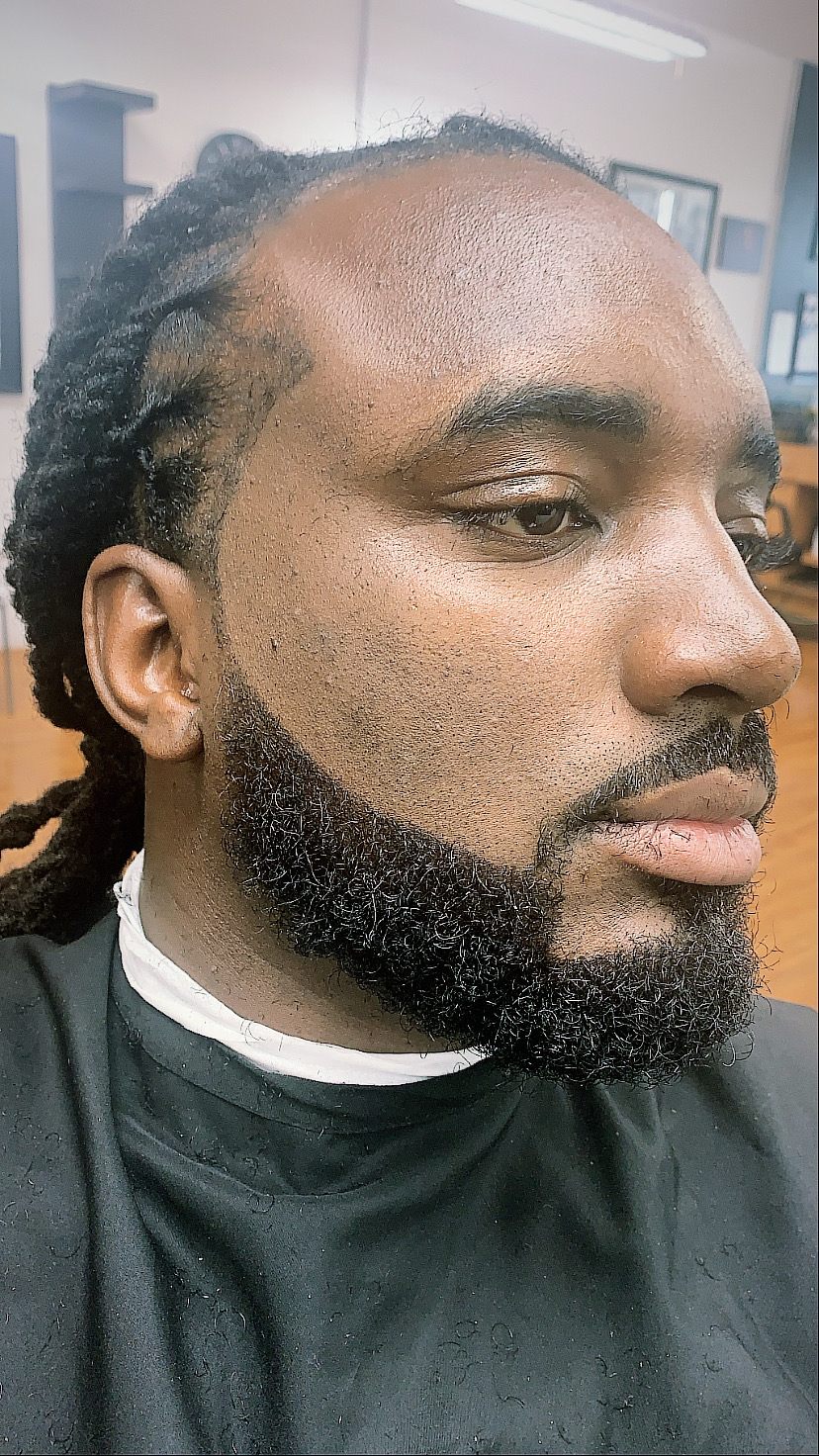Hair Line + Facial Line (No Taper)