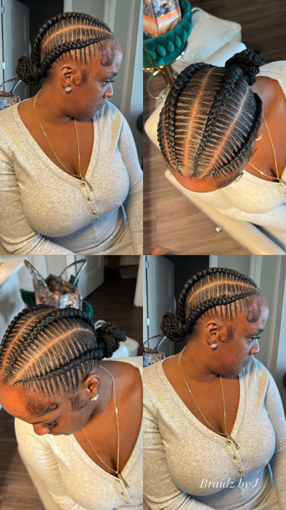 4 Stitch Braids at BraidzbyJ in Abilene, TX