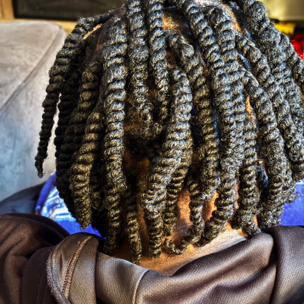 Crowned Twists Experience at Four Roots Beauty Collective in rock island, IL