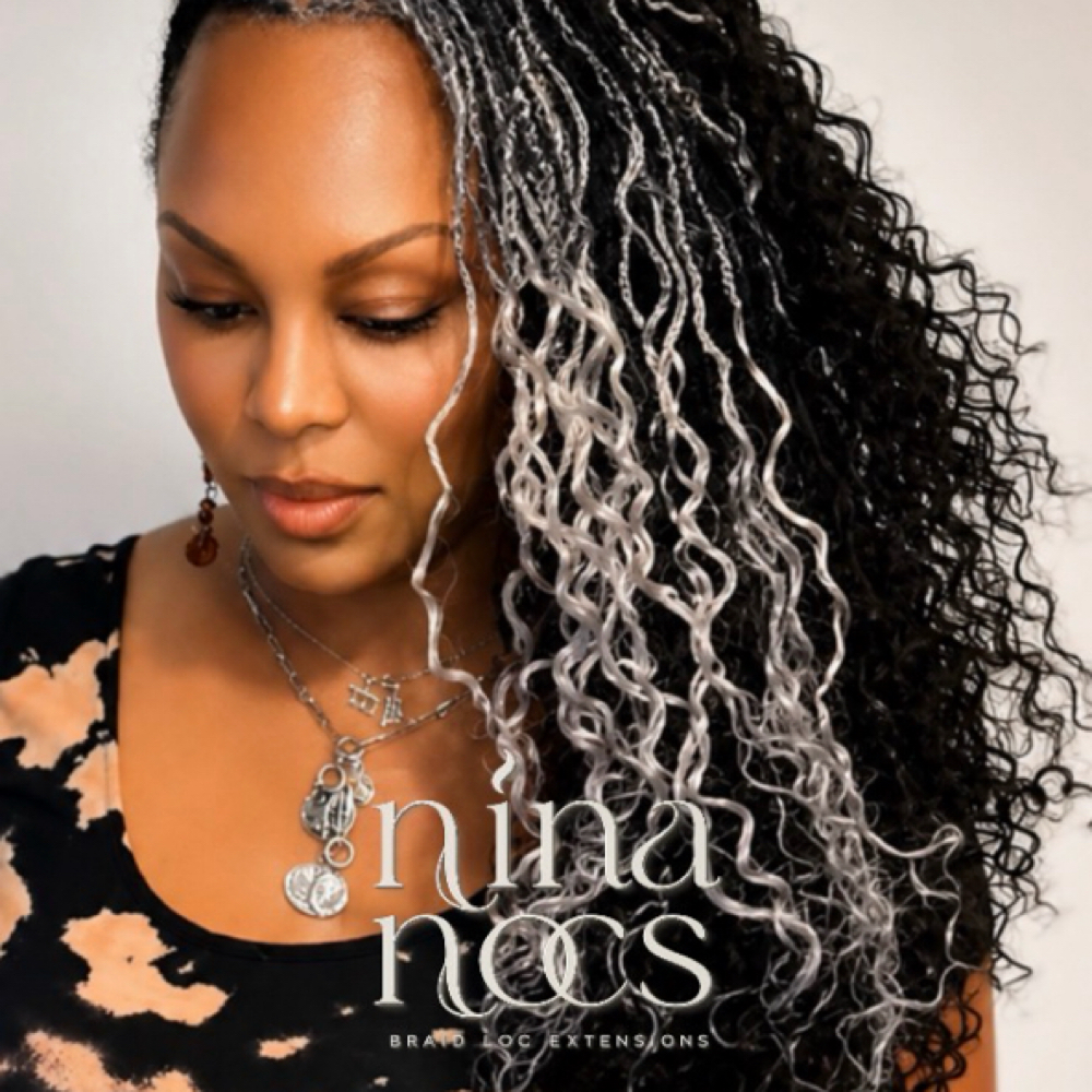 300 BRAIDLOCS w/ COLORED EXTENSION at NinaNocs in Orlando, FL