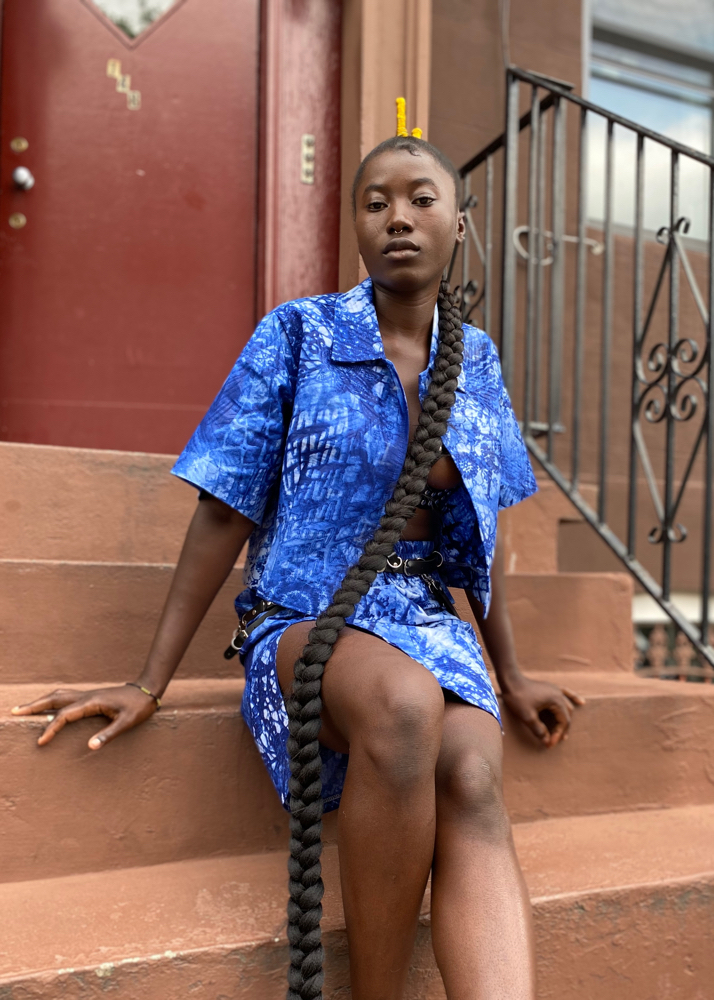 Sleek Braided Ponytail at Curl & Coil in Brooklyn, NY