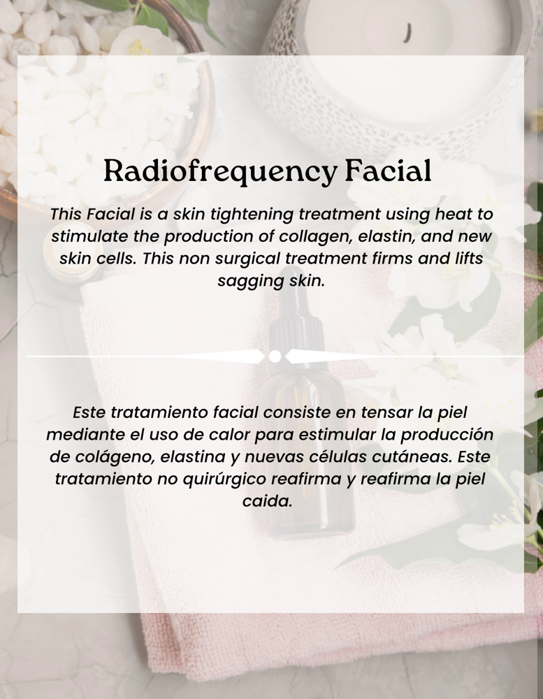 RADIOFREQUENCY FACIAL