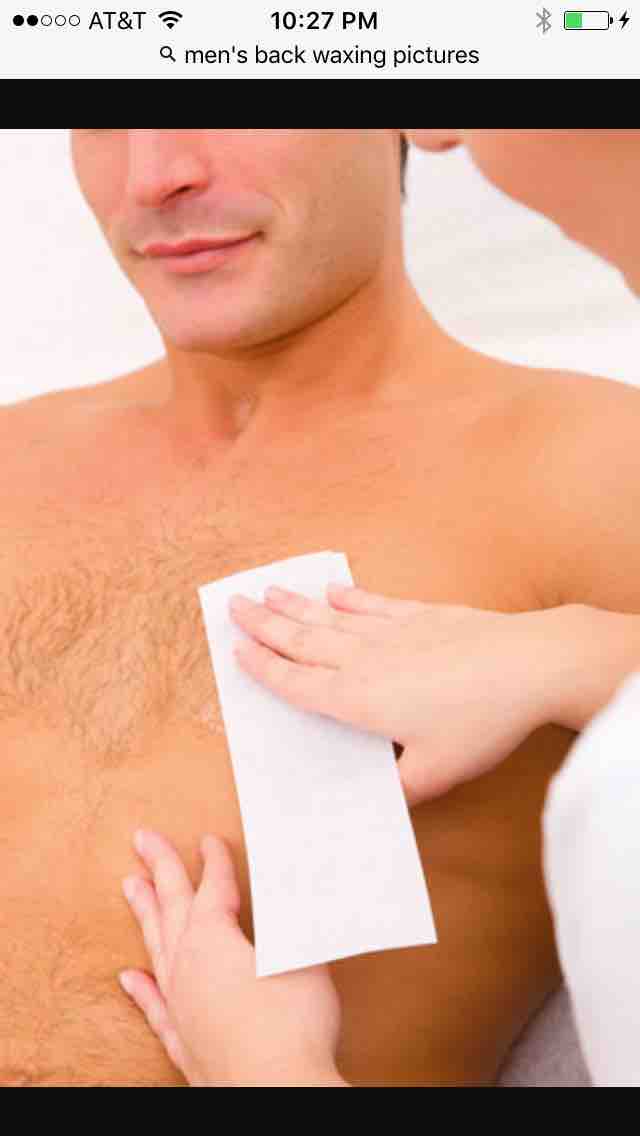 Men's Chest Wax