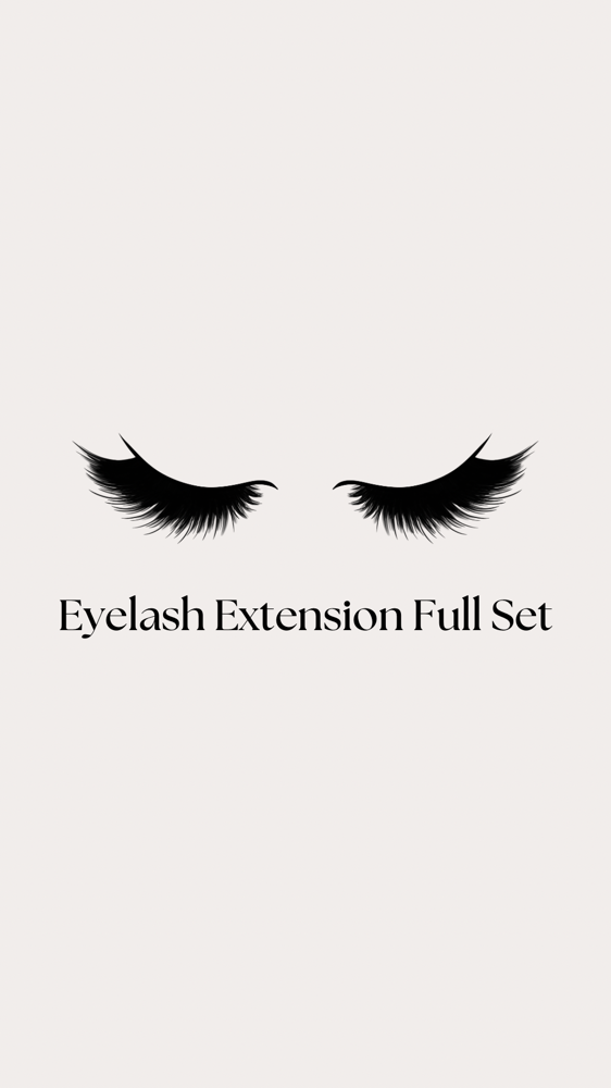 Eyelash Extensions Full Set