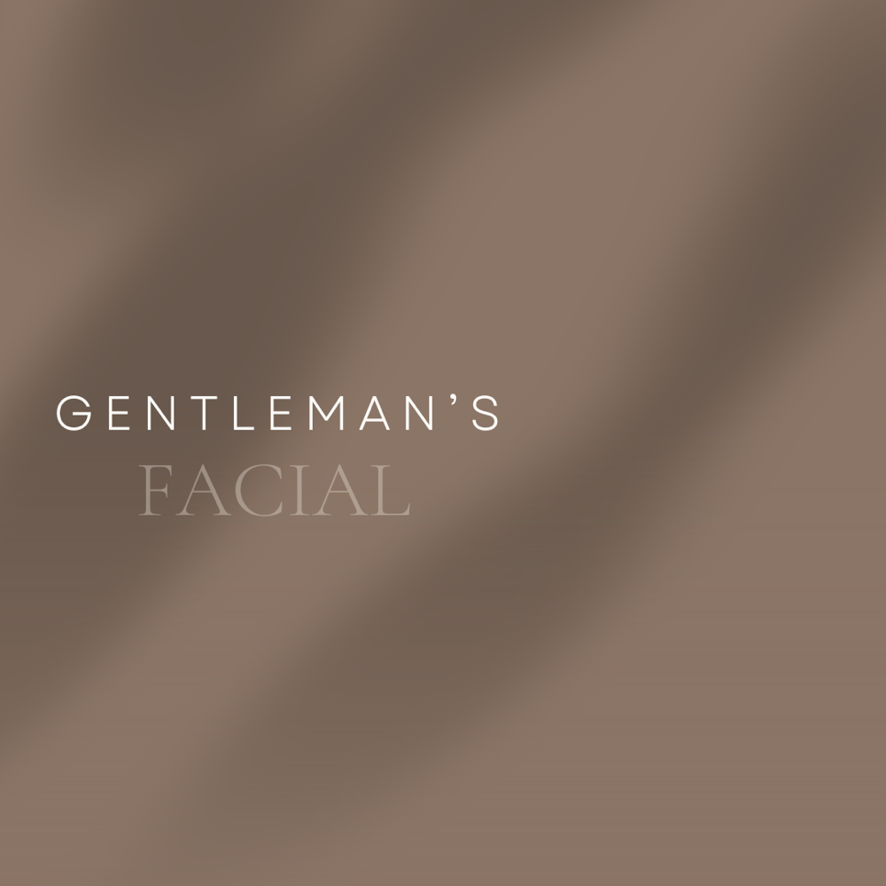 Gentlemen's Facial