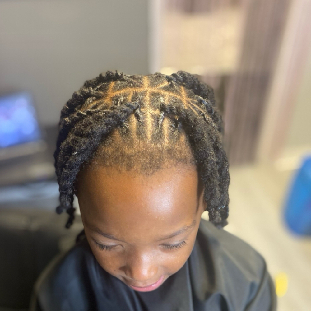 Kids Loc Retwist at IAmHair Beauty Studio in Buffalo, NY
