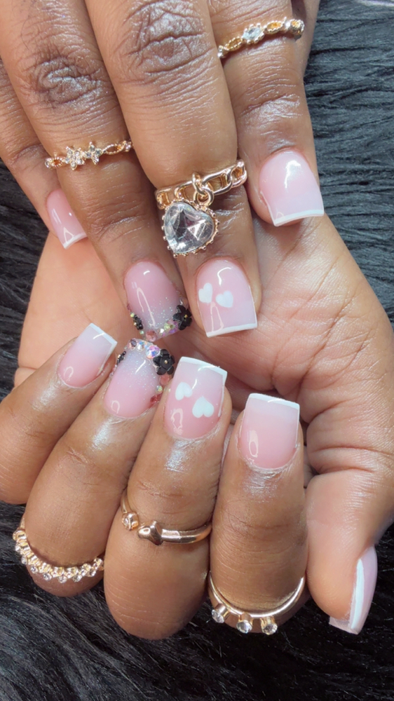 Rhinestones French Style Add On
