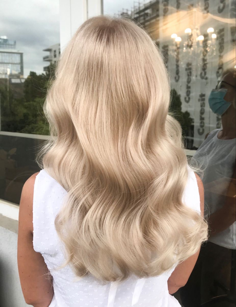 full highlight/ balayage