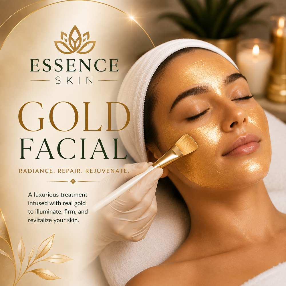 Gold Facial Treatment at ESSENCE SKIN in Chelmsford, MA