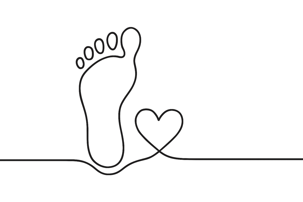 Basic Foot Zone-75 reflex points