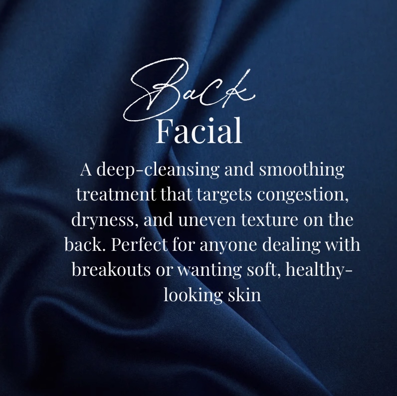 Back Facial at The Esthetic Room in Jackson, CA