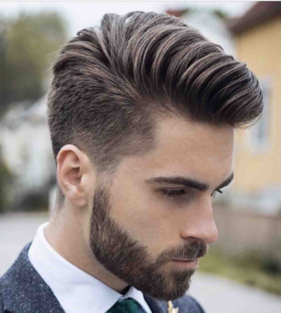 Men's cut and semi permanent color