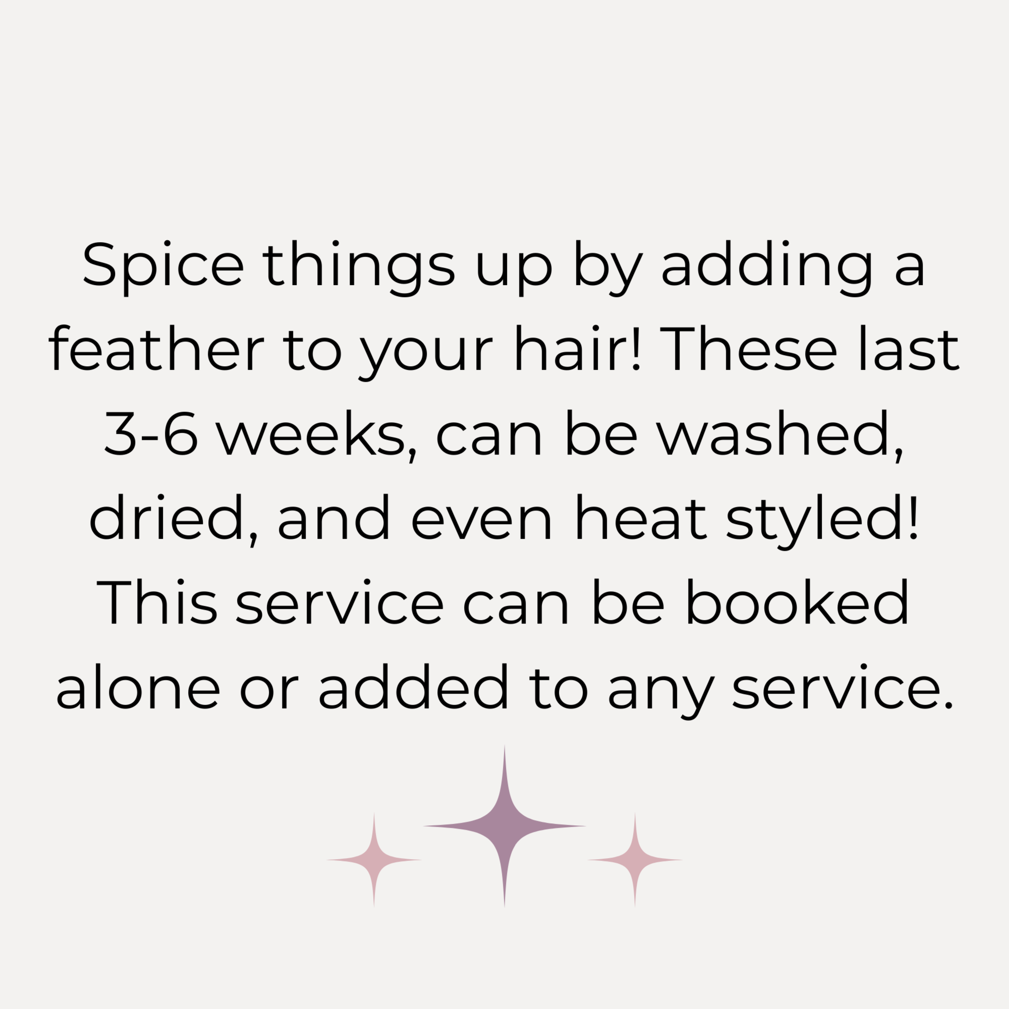Feather at Looks By Lacie in Connersville, IN