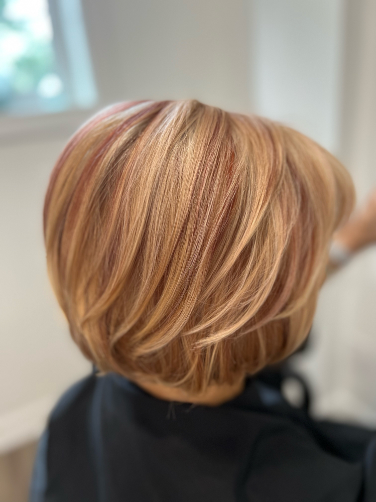 Root Color With Blonding