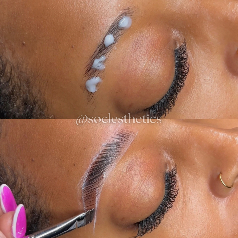 Brow Lamination at SOCL Esthetics in Indianapolis, IN