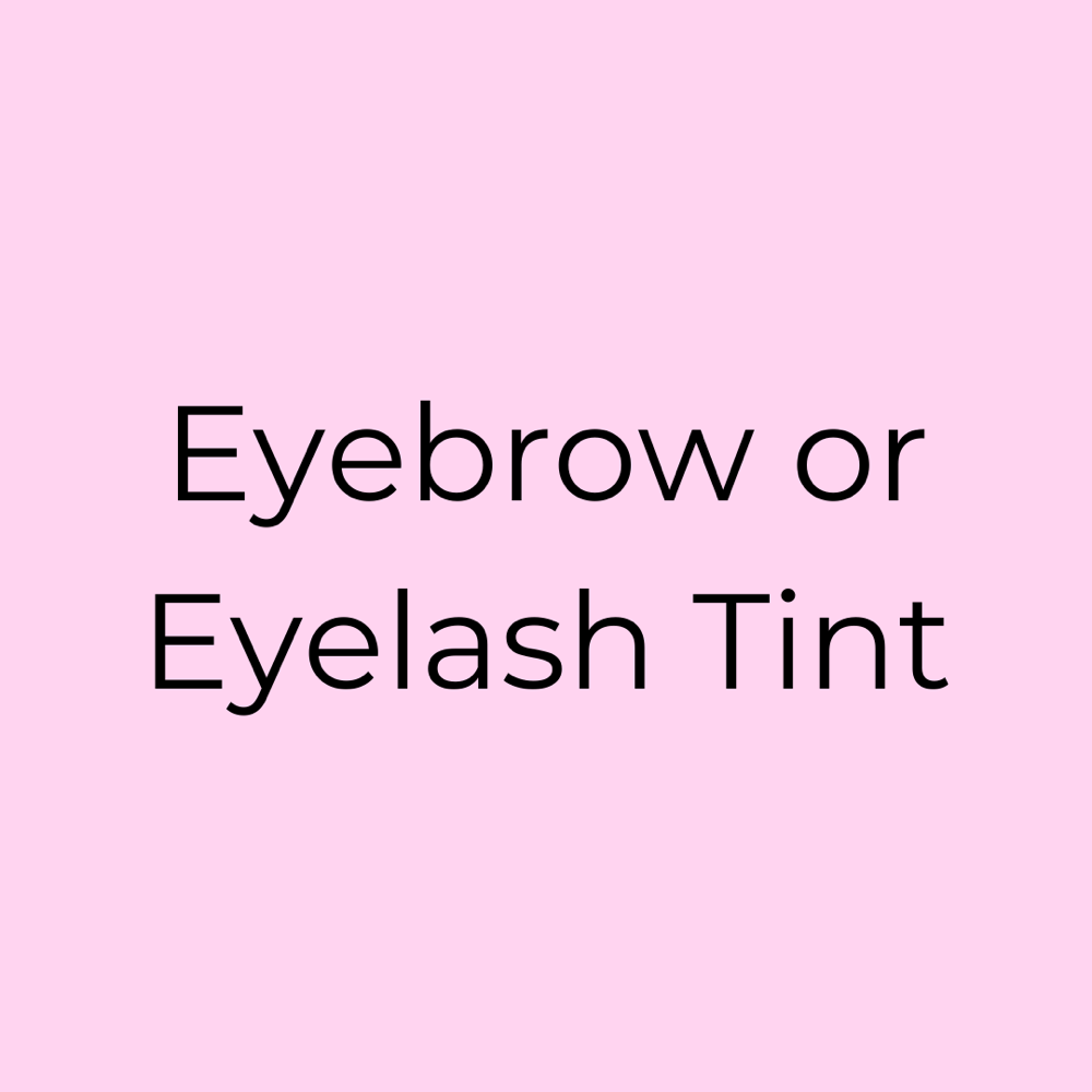 Eyebrow or Eyelash Tint