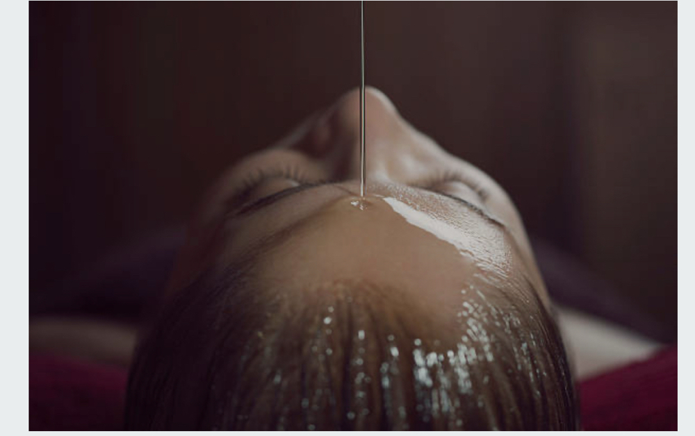 Hot oil hair treatment