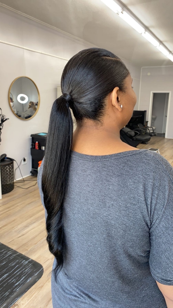 Sleek Ponytail