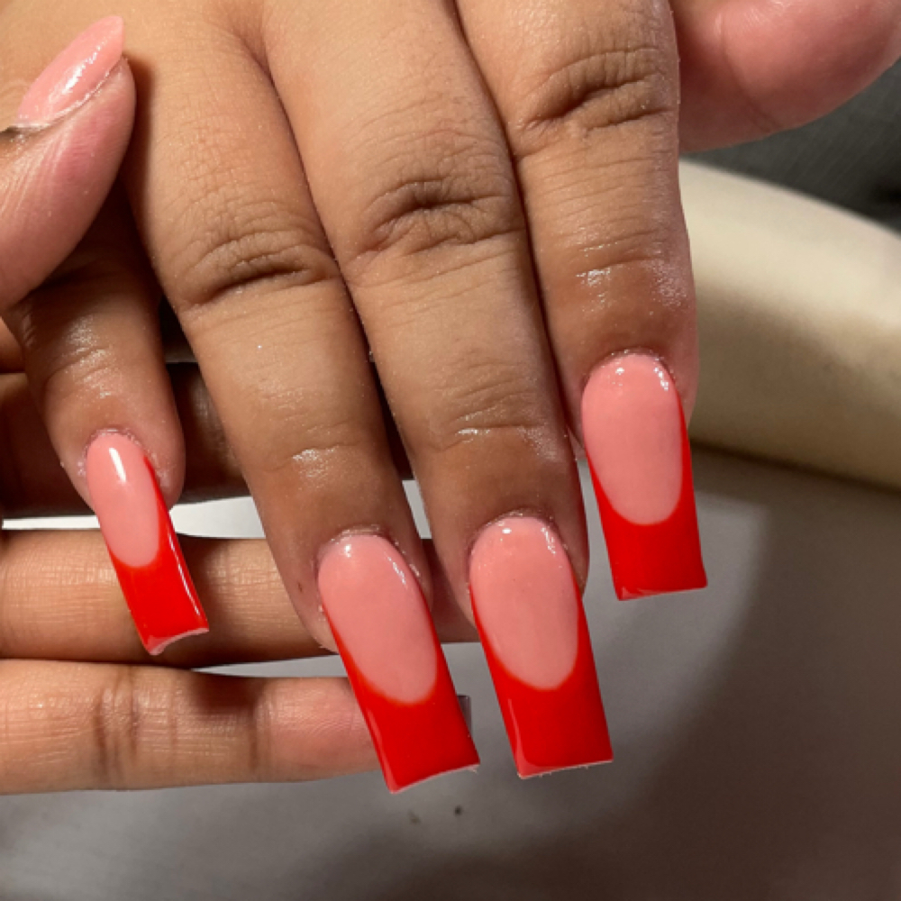 FRENCH TIP FRIYAYY 💕 at Treasure Renee in Gary, IN