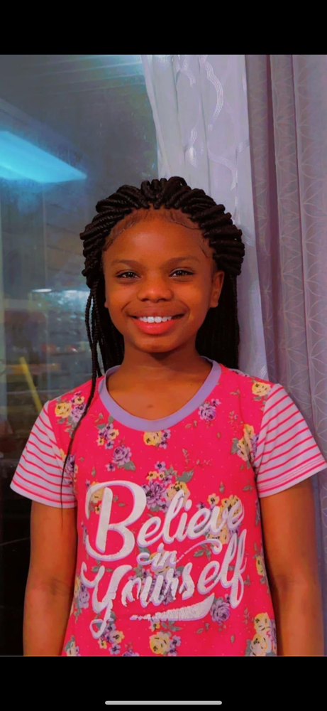 Small Traditional Box Braids