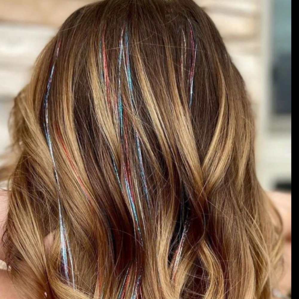 Tinsels 4 Beads at V’s Glam Blowouts in Metairie, LA